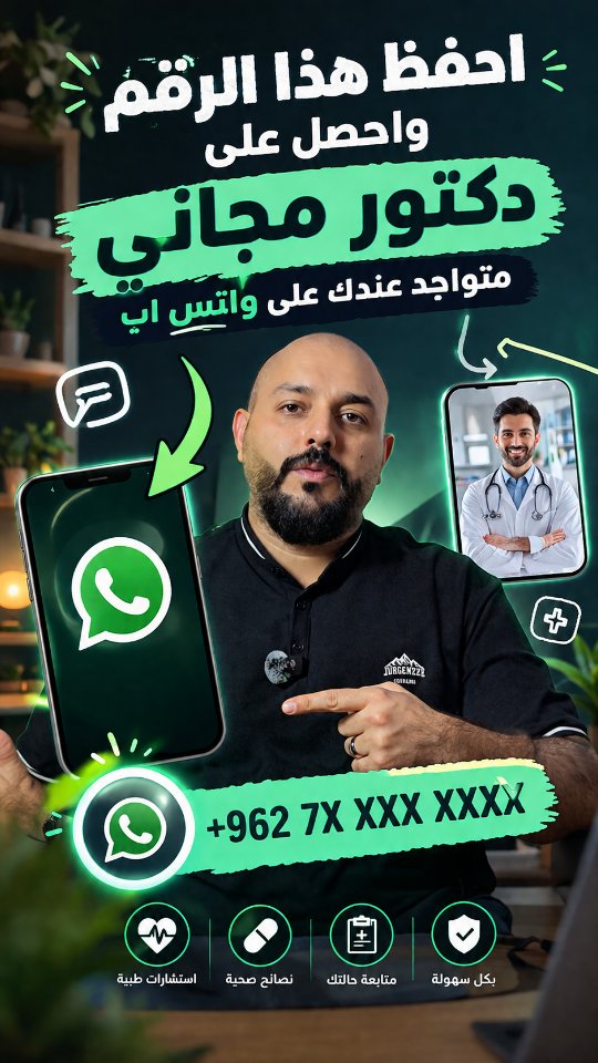 Save this number and get a free doctor on WhatsApp